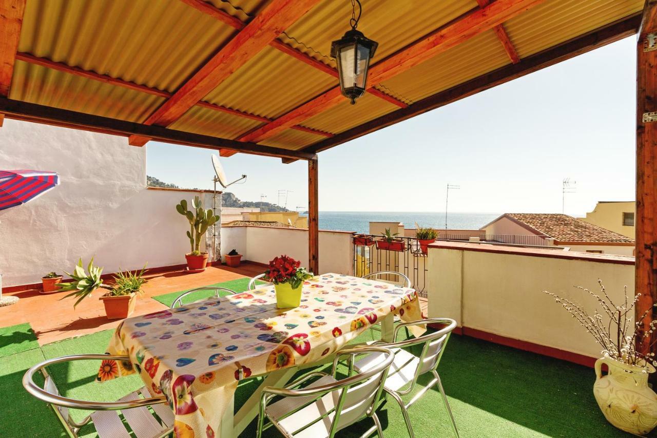 Seaview Terrace Sunny Apartment Giardini Naxos Exteriör bild